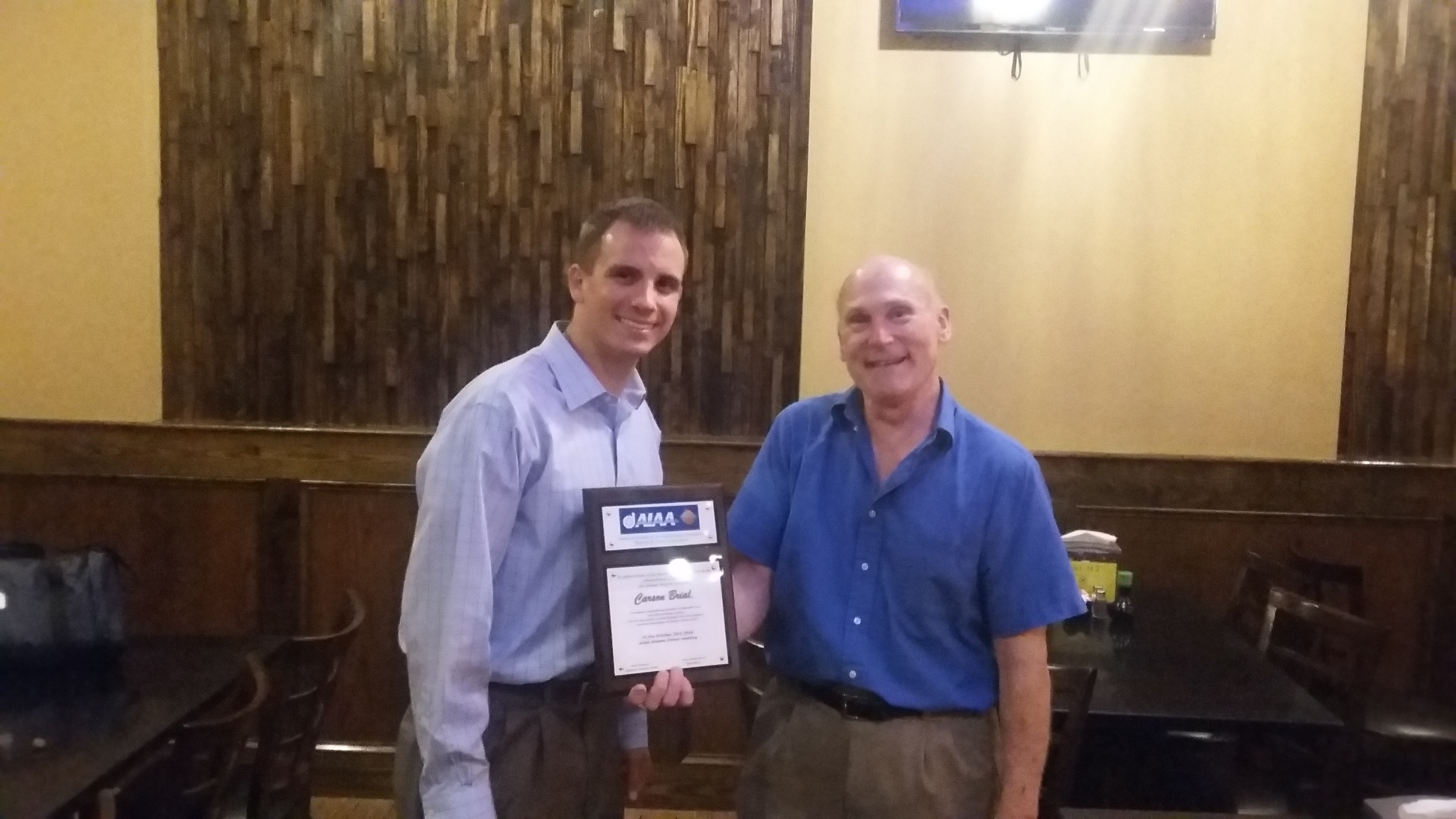 October 2018 Dinner Meeting